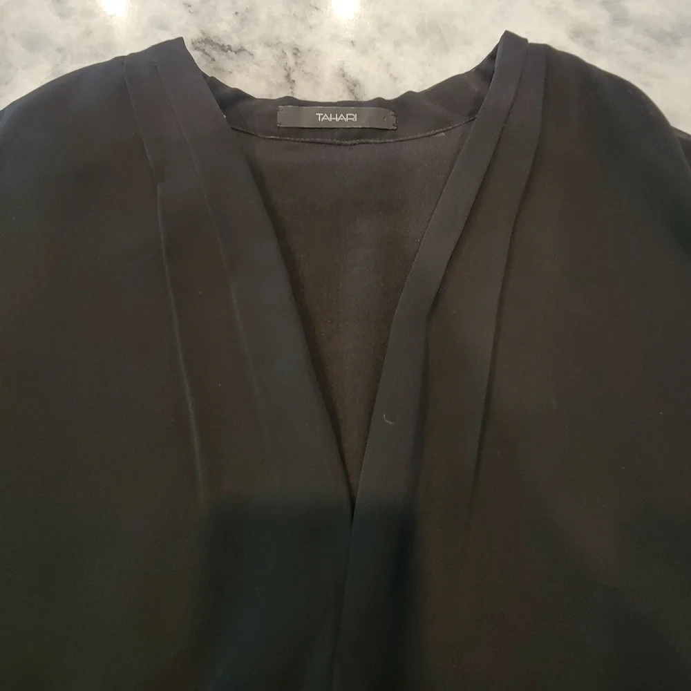 Tahari Multi layer High-low Top - Picture 3 of 4